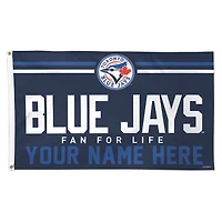 WinCraft Toronto Blue Jays 3' x 5' One-Sided Deluxe Personalized Flag