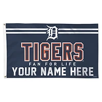 WinCraft Detroit Tigers 3' x 5' One-Sided Deluxe Personalized Flag