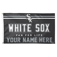 WinCraft Chicago White Sox 3' x 5' One-Sided Deluxe Personalized Flag