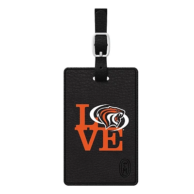 Black Pacific Tigers Love Bag Tag