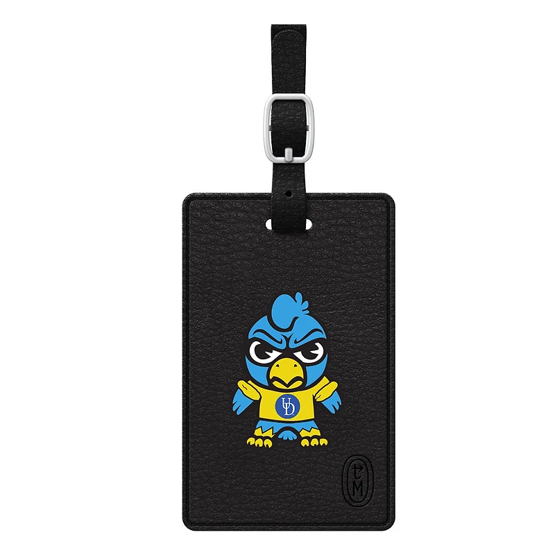 Black Delaware Fightin' Blue Hens Classic Tokyodachi Bag Tag