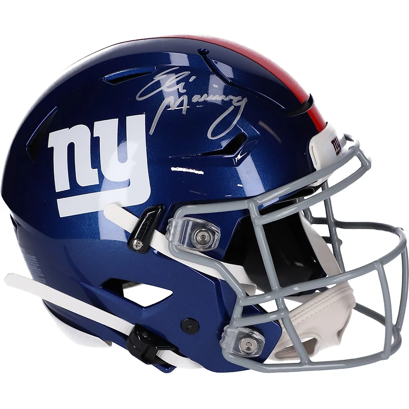 Eli Manning New York Giants Autographed Riddell Speed Flex Authentic Helmet
