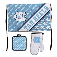 WinCraft North Carolina Tar Heels 3-Piece Barbecue Set