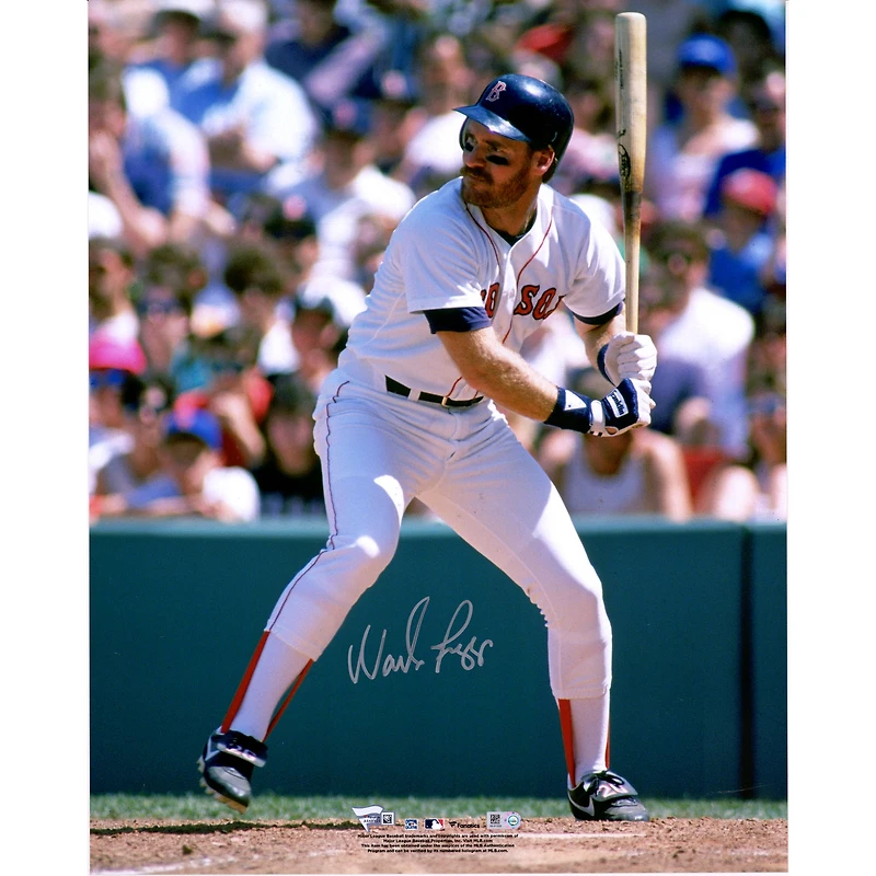 Wade Boggs Boston Red Sox Autographed 16" x 20" Hitting Photograph