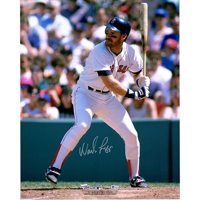 Wade Boggs Boston Red Sox Autographed 16" x 20" Hitting Photograph