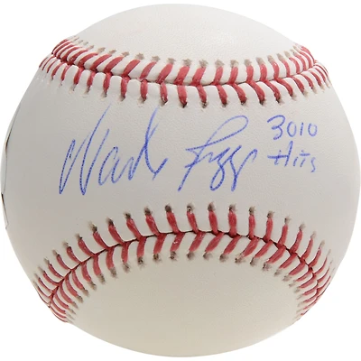 Wade Boggs Boston Red Sox Autographed Baseball with "3010 Hits" Inscription