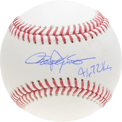 Roger Clemens Boston Red Sox Autographed Baseball with "4672 K's" Inscription
