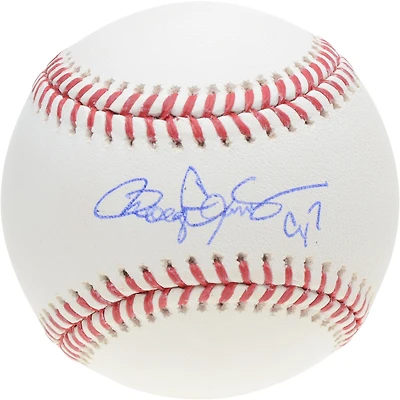 Roger Clemens Boston Red Sox Autographed Baseball with "7x CY" Inscription
