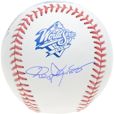 Roger Clemens New York Yankees Autographed World Series Logo Baseball