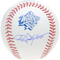 Roger Clemens New York Yankees Autographed World Series Logo Baseball