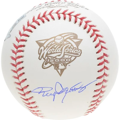 Roger Clemens New York Yankees Autographed 2000 World Series Logo Baseball