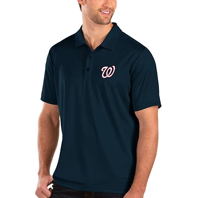 Men's Antigua Navy Washington Nationals Balance Polo