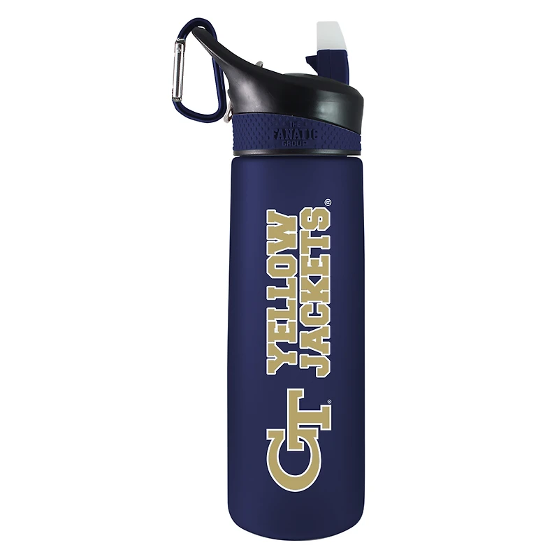 Black Georgia Tech Yellow Jackets 24oz. Tritan Plastic Sport Bottle
