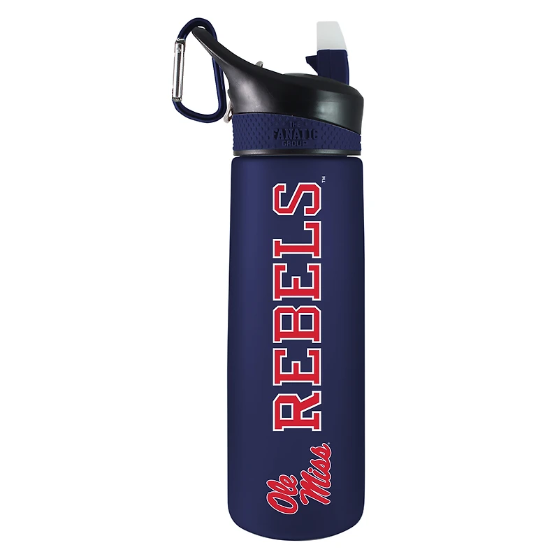 Navy Ole Miss Rebels 24oz. Tritan Plastic Sport Bottle