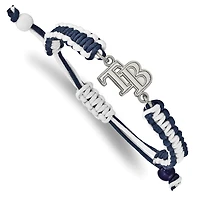Women's Tampa Bay Rays Stainless Steel Adjustable Cord Bracelet