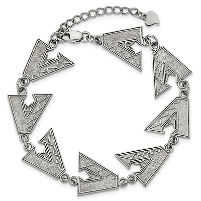 Women's Arizona Diamondbacks Logo Bracelet with Extension