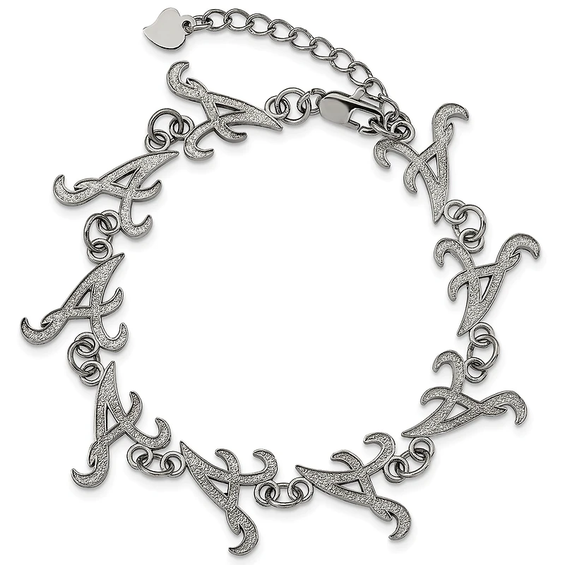 Women's Atlanta Braves Logo Bracelet with Extension