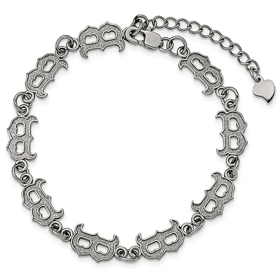 Women's Boston Red Sox Logo Bracelet with Extension