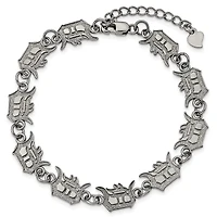 Women's Detroit Tigers Logo Bracelet with Extension