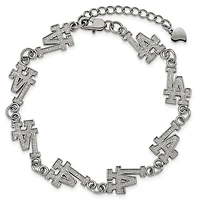 Women's Los Angeles Dodgers Logo Bracelet with Extension