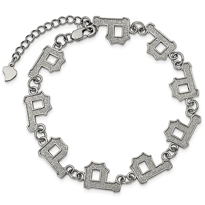 Women's Pittsburgh Pirates Logo Bracelet with Extension