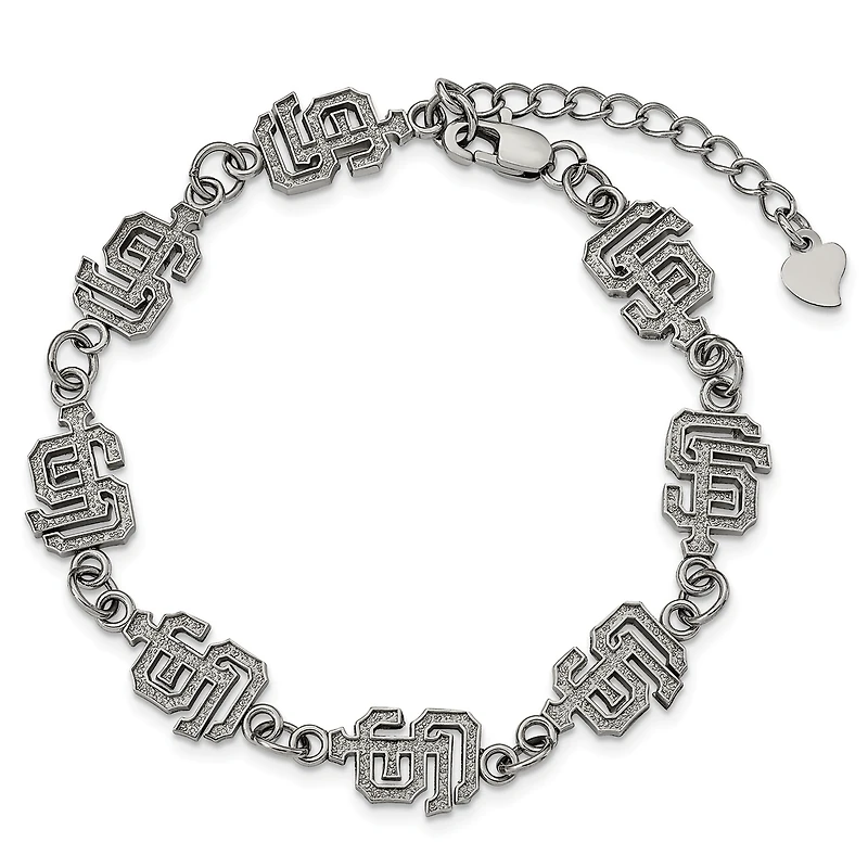 Women's San Francisco Giants Logo Bracelet with Extension