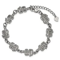 Women's San Francisco Giants Logo Bracelet with Extension