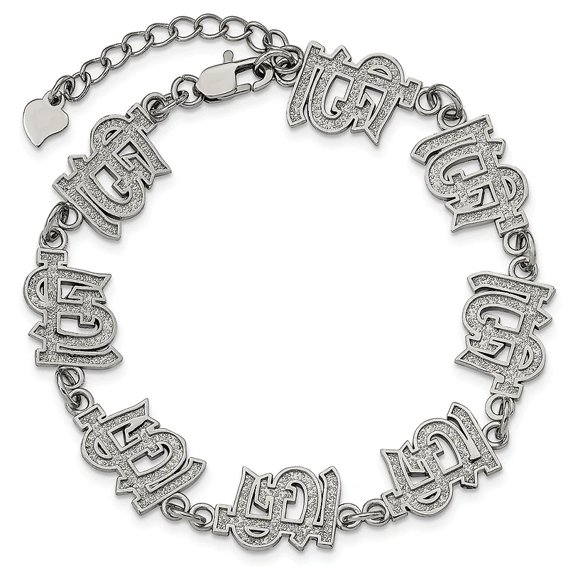 Women's St. Louis Cardinals Logo Bracelet with Extension