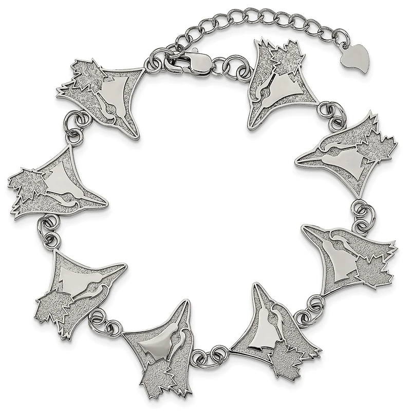Women's Toronto Blue Jays Logo Bracelet with Extension