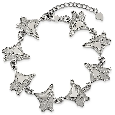 Women's Toronto Blue Jays Logo Bracelet with Extension