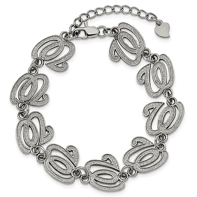 Women's Washington Nationals Logo Bracelet with Extension