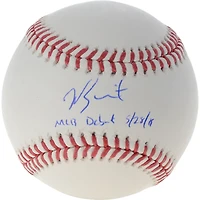 Will Smith Los Angeles Dodgers Autographed Baseball with "5/28/19 Debut" Inscription