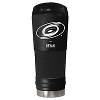 Black Carolina Hurricanes 24oz. Personalized Stealth Draft Tumbler
