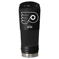Black Philadelphia Flyers 24oz. Personalized Stealth Draft Tumbler