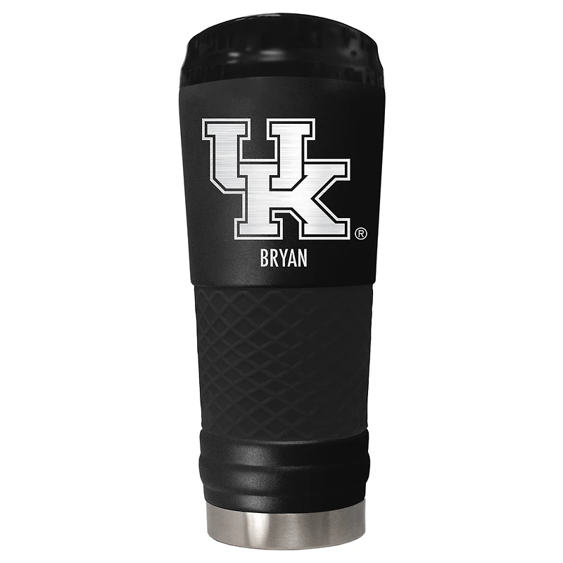 Black Kentucky Wildcats 24oz. Personalized Stealth Draft Tumbler