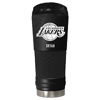 Black Los Angeles Lakers 24oz. Personalized Stealth Draft Tumbler