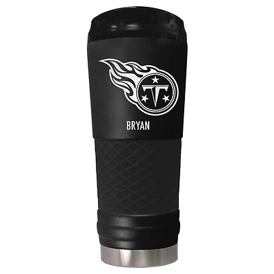 Black Tennessee Titans 24oz. Personalized Stealth Draft Tumbler