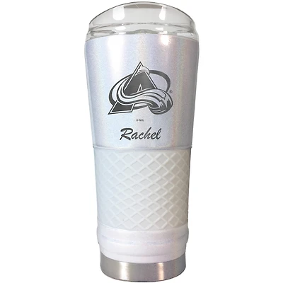 Colorado Avalanche 24oz. Personalized Opal Draft Tumbler