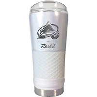 Colorado Avalanche 24oz. Personalized Opal Draft Tumbler