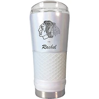Chicago Blackhawks 24oz. Personalized Opal Draft Tumbler