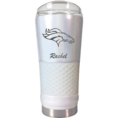 Denver Broncos 24oz. Personalized Opal Draft Tumbler