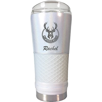 Milwaukee Bucks 24oz. Personalized Opal Draft Tumbler