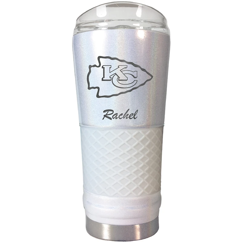 Kansas City Chiefs 24oz. Personalized Opal Draft Tumbler