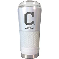 Cleveland Indians 24oz. Personalized Opal Draft Tumbler