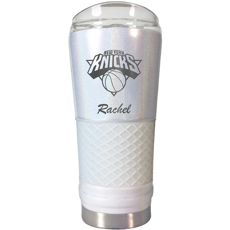 New York Knicks 24oz. Personalized Opal Draft Tumbler