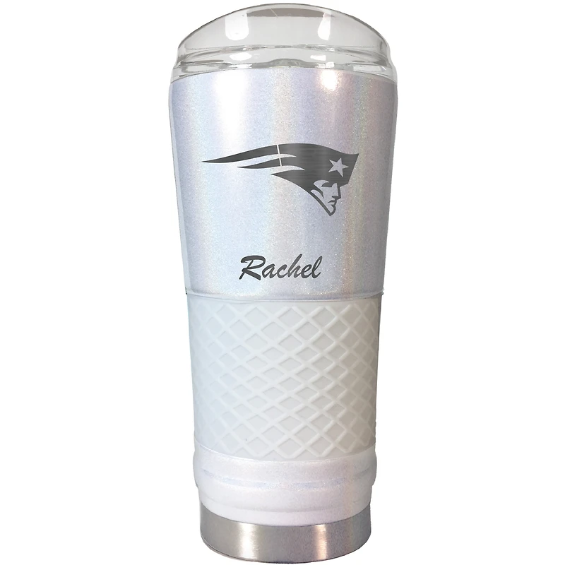 New England Patriots 24oz. Personalized Opal Draft Tumbler