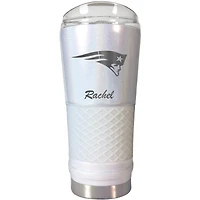 New England Patriots 24oz. Personalized Opal Draft Tumbler