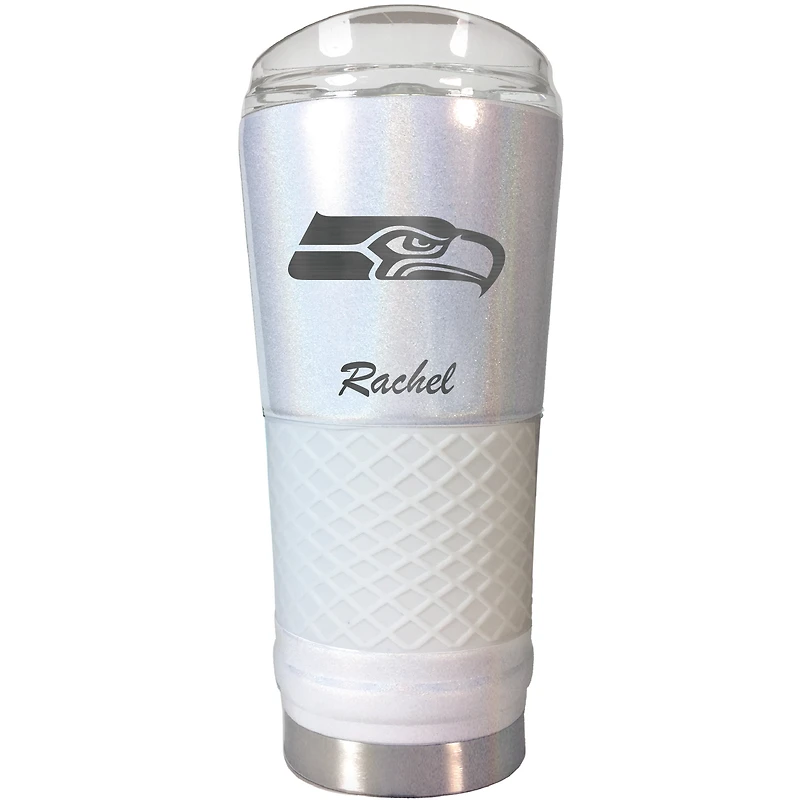 Seattle Seahawks 24oz. Personalized Opal Draft Tumbler