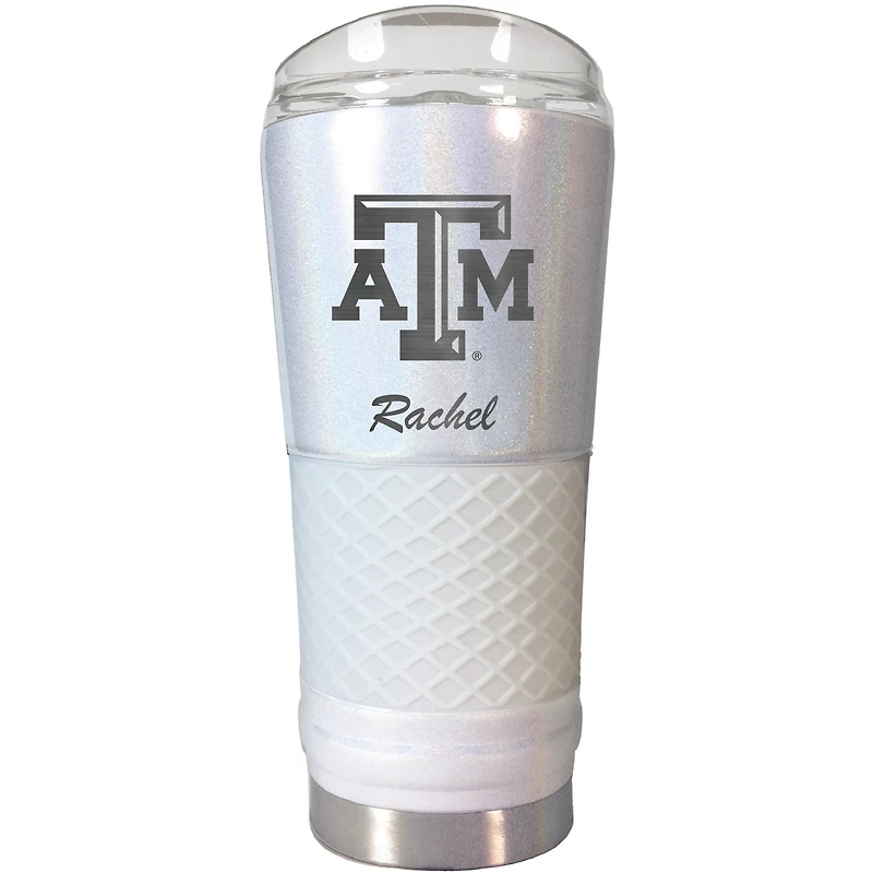 Texas A&M Aggies 24oz. Personalized Opal Draft Tumbler