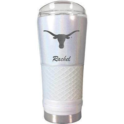 Texas Longhorns 24oz. Personalized Opal Draft Tumbler